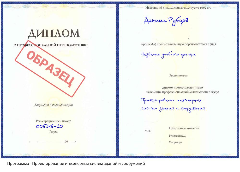 Проектирование инженерных систем зданий и сооружений Лабинск